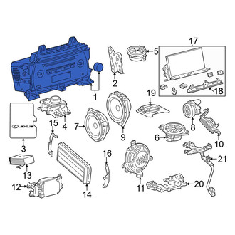 Lexus OE - Radio Control Unit