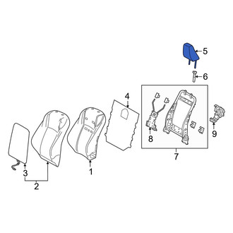 Lexus OE - Front Right Headrest