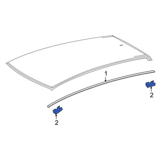 Lexus OE - Roof Drip Molding Clip