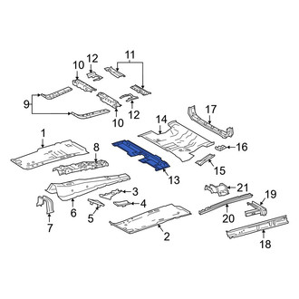 Lexus OE - Front Left Forward Floor Extension