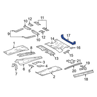 Lexus OE - Floor Pan Crossmember