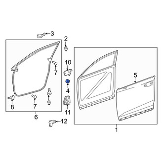 Lexus OE - Front Door Stop