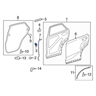 Lexus OE - Rear Door Plug
