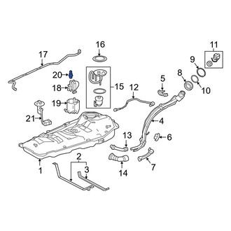 Lexus OE - Fuel Injection Pressure Regulator