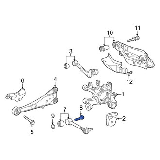 Lexus OE - Lateral Arm Bolt