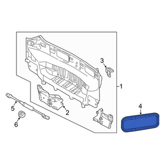 Lexus OE - Rear Quarter Panel Vent