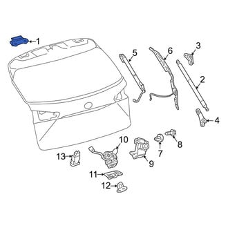 Lexus OE - Rear Liftgate Hinge
