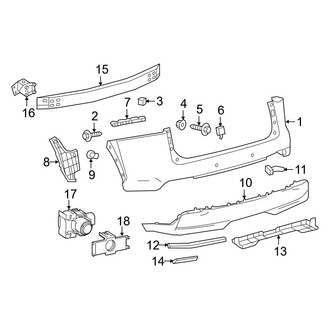 Lexus OE - Rear Bumper
