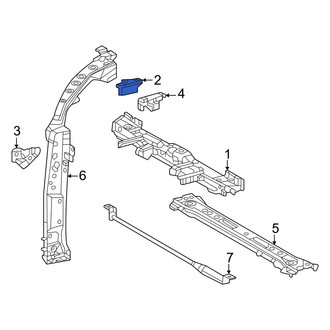 Lexus OE - Rear Upper Bumper Cover Bracket