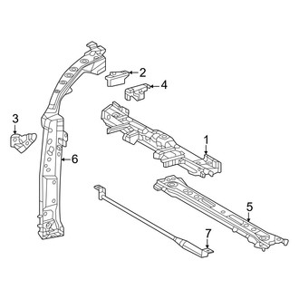 Lexus OE - Radiator Support