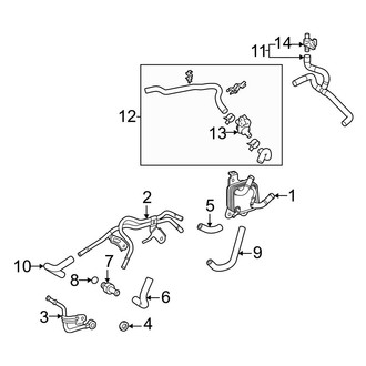 Lexus OE - Cooling - Trans Oil Cooler
