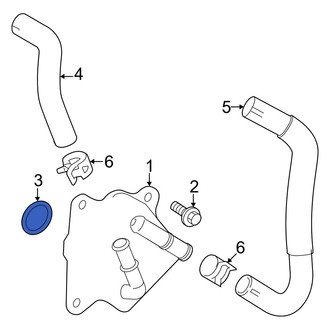 Lexus OE - Engine Oil Cooler O-Ring