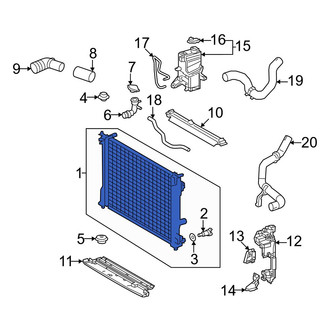 Lexus OE - Radiator