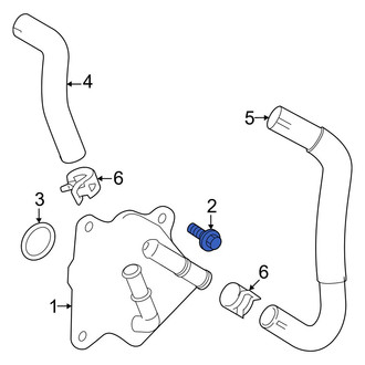 Lexus OE - Engine Oil Cooler Bolt