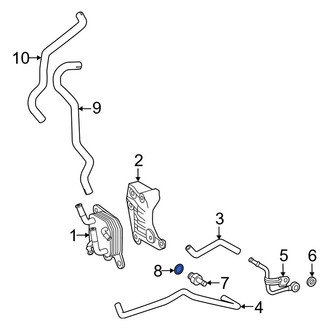Lexus OE - Automatic Transmission Oil Cooler Hose O-Ring