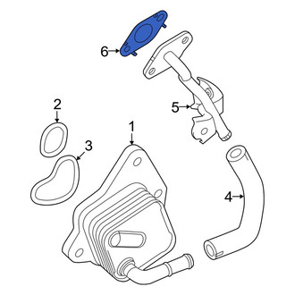 Lexus OE - Engine Coolant Pipe Gasket