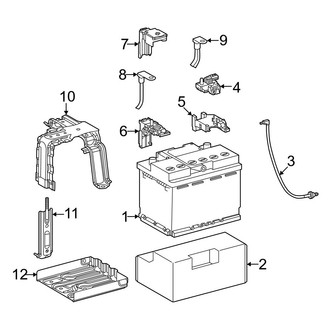 Lexus OE - Electrical - Battery (Conventional), (Base / F Sport Handling)