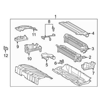 Lexus OE - Electrical - Battery (Battery Assembly, High Voltage), (Base)