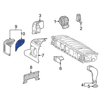 Lexus OE - Drive Motor Battery Pack Air Filter