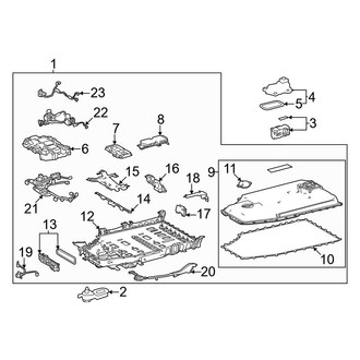 Lexus OE - Drive Motor Battery Pack Assembly