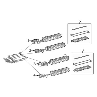 Lexus OE - Electrical - Battery (Battery Stack, High Voltage)