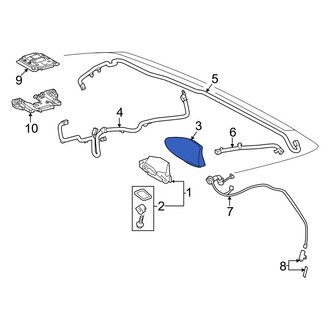 Lexus OE - Radio Antenna Cover