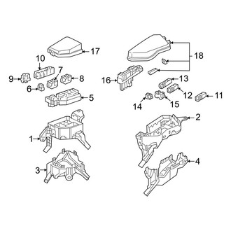 Lexus OE - Electrical - Fuse & Relay (Engine Compartment)