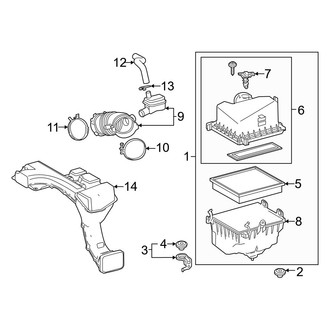 Lexus OE - Engine / Transaxle - Air Intake