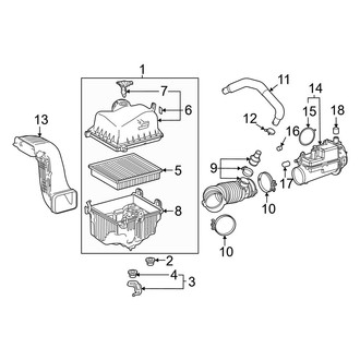 Lexus OE - Engine / Transaxle - Air Intake
