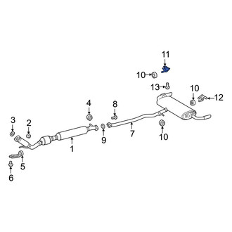 Lexus OE - Exhaust System Hanger Bracket