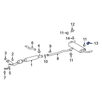 Lexus OE - Exhaust System Hanger Bracket