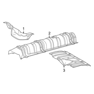 Lexus OE - Exhaust System - Heat Shields