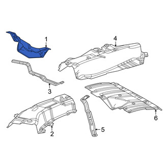 Lexus OE - Front Floor Pan Heat Shield