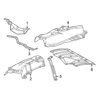 Lexus OE - Exhaust System - Heat Shields