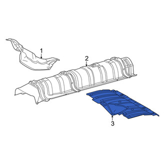Lexus OE - Rear Floor Pan Heat Shield