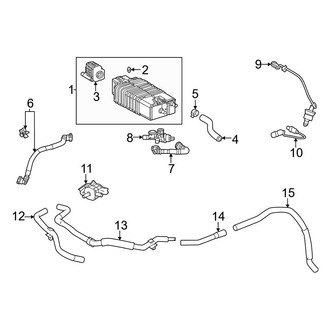 Lexus OE - Emission System - Emission Components