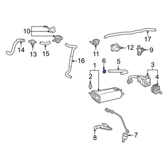Lexus OE - Vacuum Line Clamp