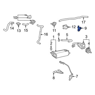 Lexus OE - Vapor Canister Purge Solenoid
