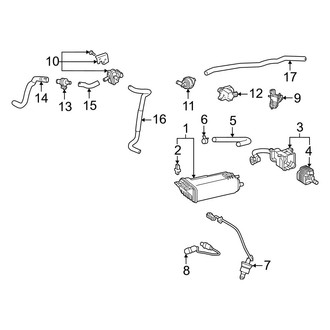 Lexus OE - Emission System - Emission Components