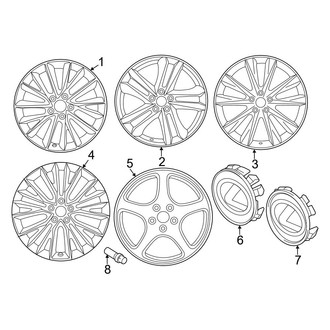 Lexus OE - Wheels (NAP Built)