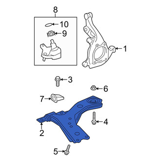 Lexus OE - Front Right Suspension Control Arm