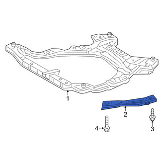 Lexus OE - Front Left Suspension Subframe Crossmember Brace