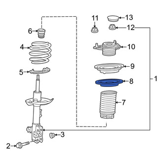Lexus OE - Front Upper Coil Spring Insulator