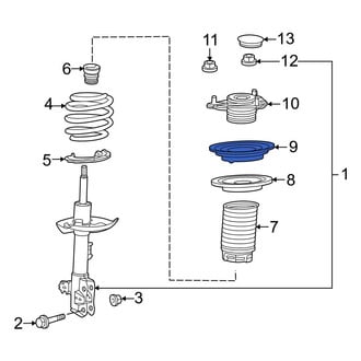 Lexus OE - Front Suspension Strut Bearing