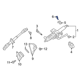 Lexus OE - Steering Column Lock Bolt