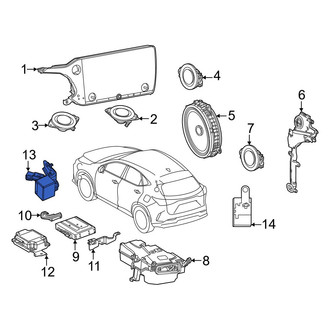 Lexus OE - Front Radio Capacitor