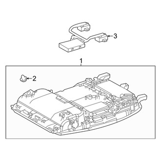 Lexus OE - Overhead Console