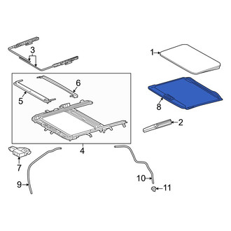 Lexus OE - Sunroof Cover