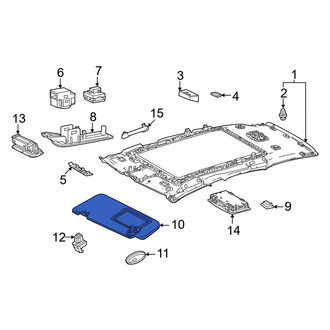 Lexus OE - Right Sun Visor