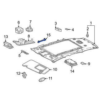 Lexus OE - Rear Left Interior Grab Bar